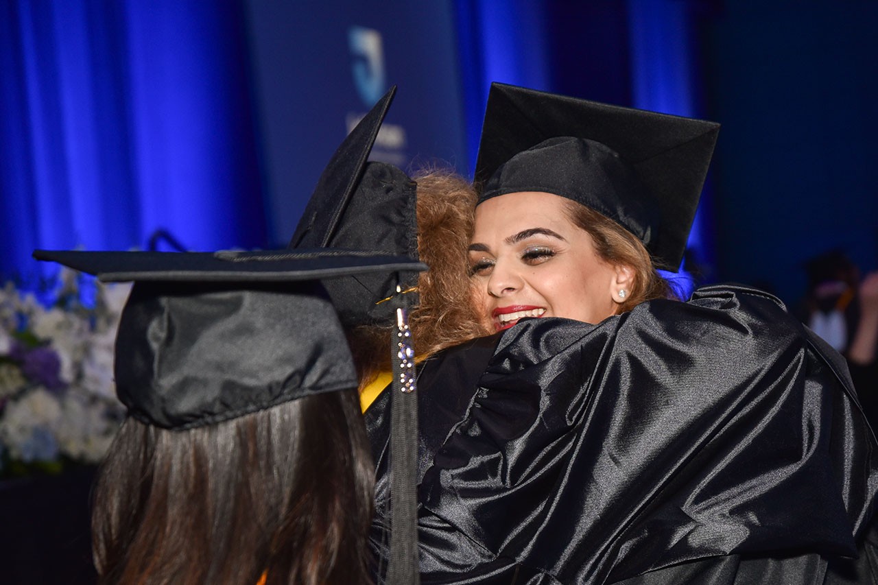 Class of 2023 students celebrating