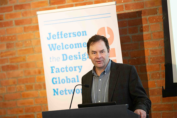 Speaker from International Design Factory Week