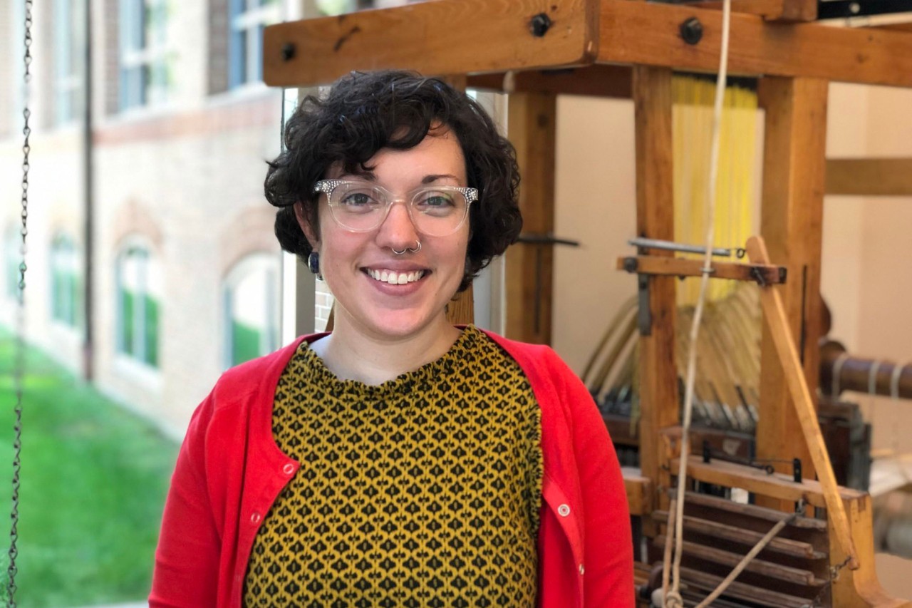 Becky Flax, assistant professor in Textile Design in Jefferson’s School of Design and Engineering