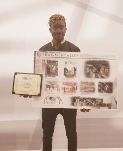 Narada Walters won first place in the IIDA PA/NJ/DE Student Design Competition