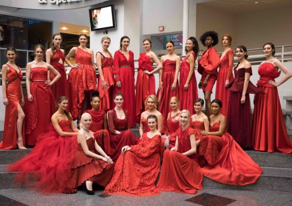 macys red dresses