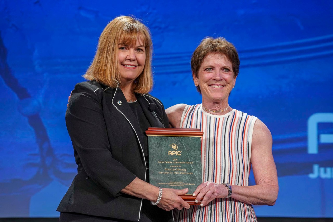 Carole DeMille Achievement Award, Mary Lou Manning.