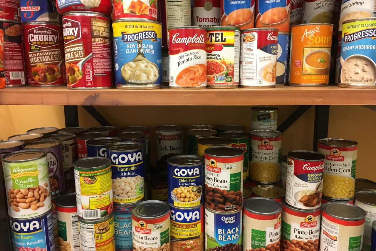 Food pantry on the East Falls campus at TJU