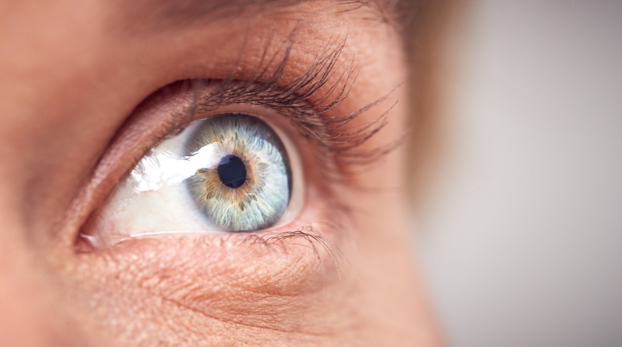 woman eye