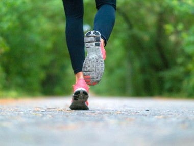 woman running