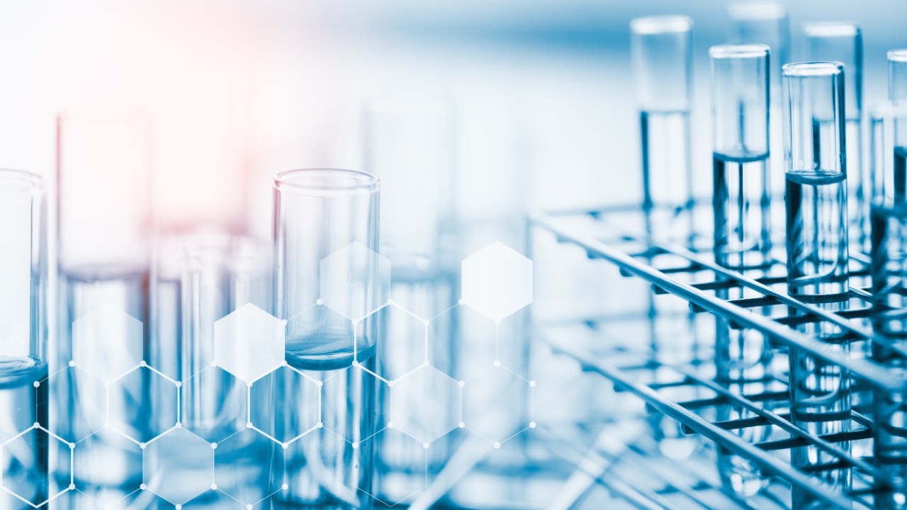 photo of laboratory test tubes