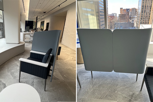 Sensory seating chair created for the Honickman Center