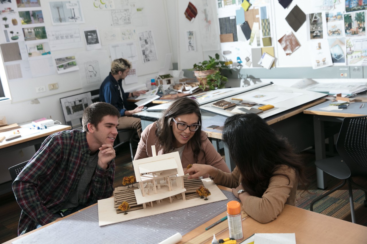 Architecture model rendering