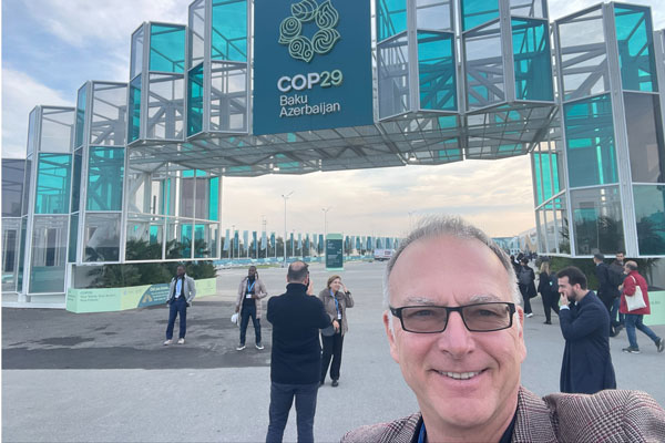 Dr. Edgar Stach at the United Nations Climate Change Conference
