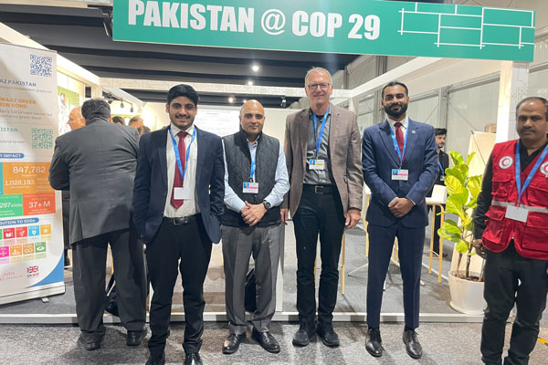 Dr. Edgar Stach at the United Nations Climate Change Conference