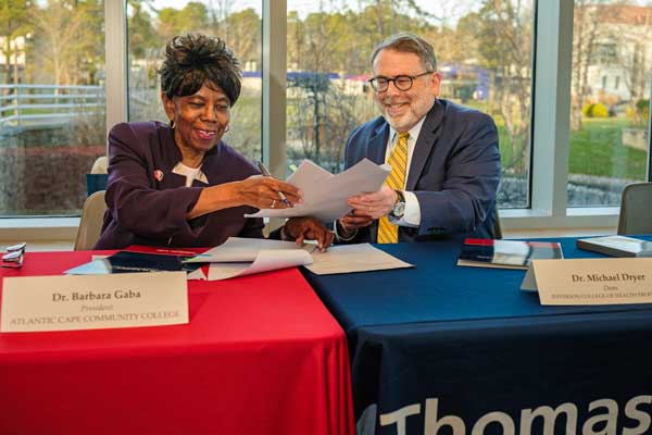 Thomas Jefferson University & Atlantic Cape Community College Collaboration