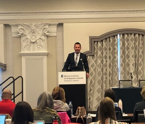 Marcus Institute CEO, Dr. Daniel Monti, welcomed attendees at the Advances in Integrative Nutrition CME Course.