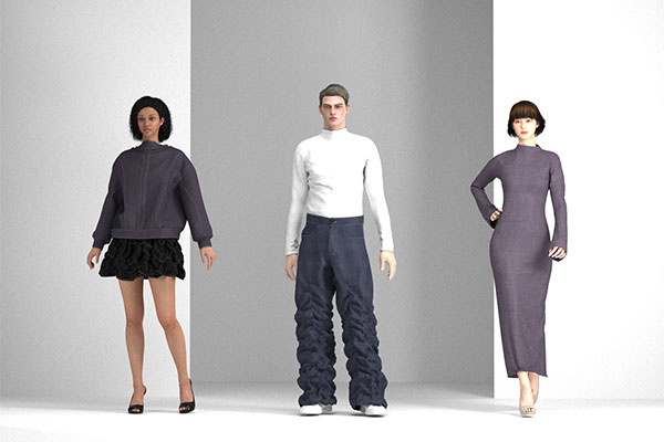 3D Virtual Fashion Design I
