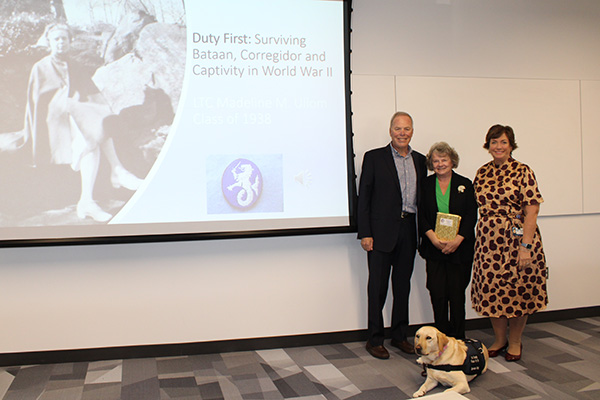 Fritz Ruccius, Mary Ann McGinley, Marie Marino and Maggie