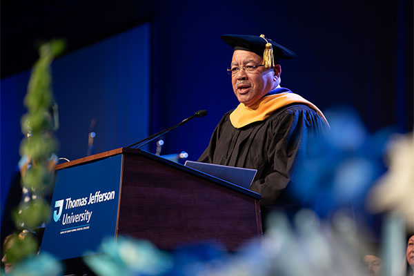 Commissioner Kevin Bethel at Jefferson's 201st Commencement