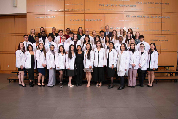 Jefferson honored the College of Pharmacy Class of 2028 at a White Coat Ceremony on Oct. 18. 