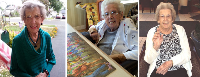 Rachel’s grandmother (center) and great aunts (left and right) shared the maiden name, “Day,” from which her company, Day By Day Home Therapy, is named. 