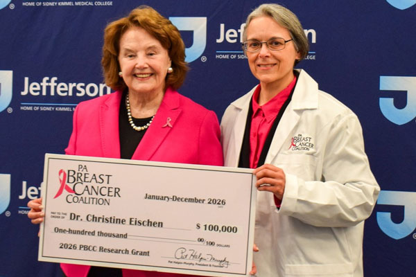 Christine Eischen, PhD Receives Breast Cancer Research Grant