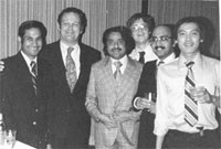 Dr. Mulholland and Residents 1980