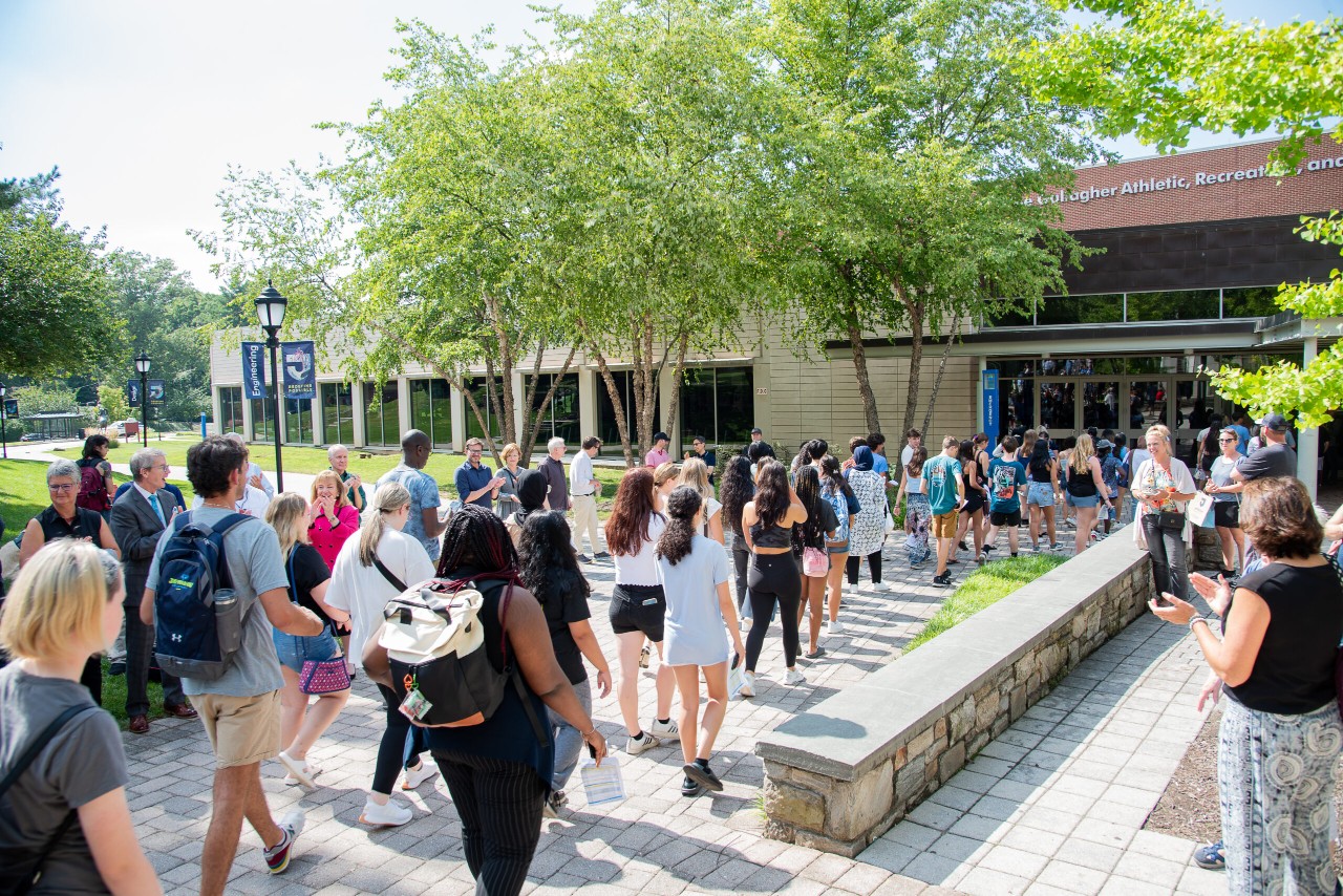 scenes from convocation and move-in day