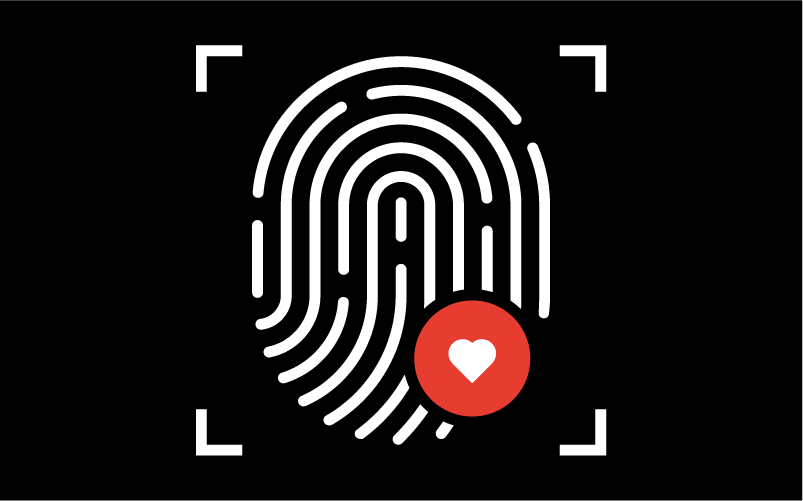 Illustration of a fingerprint