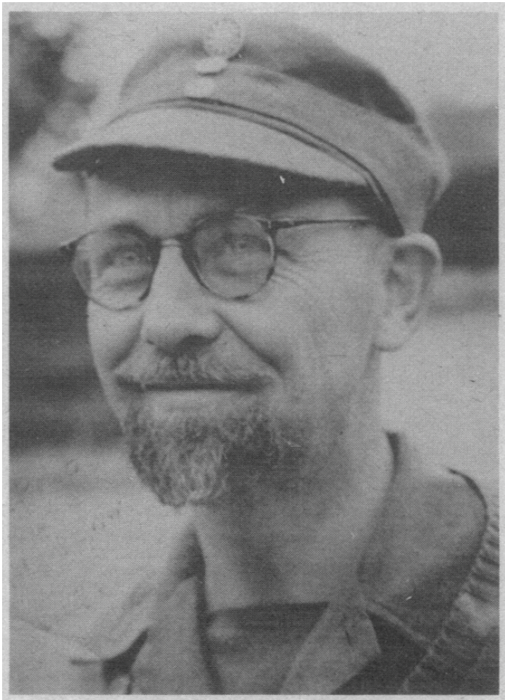 This image shows Coggins during his time with the U.S. Naval Group China