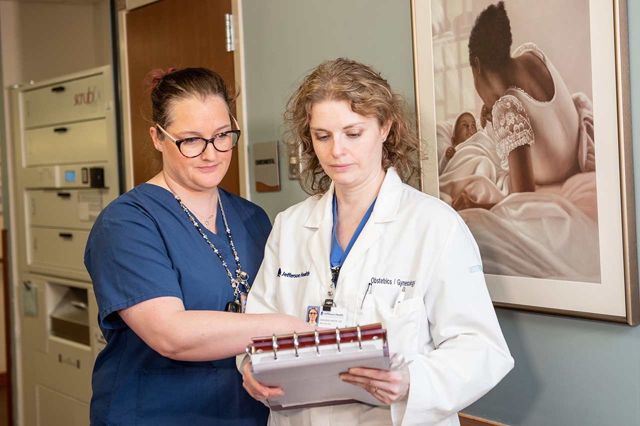 Midwifery and OB/GYN staff in Washington Township