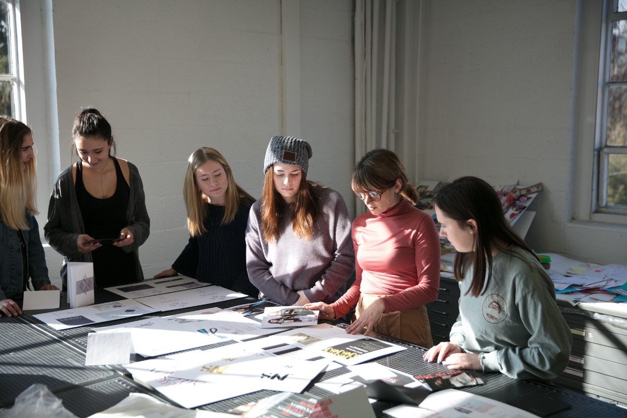 Group of Fashion Students