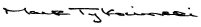 Dr. Tykocinski signature