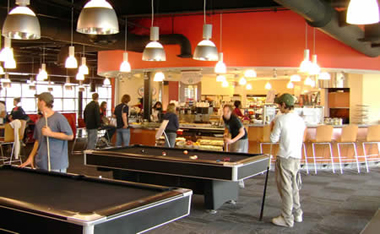 Interior of Ted's Place