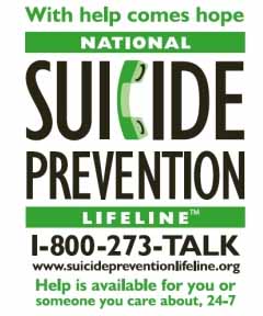 National Suicide Prevention Lifeline
