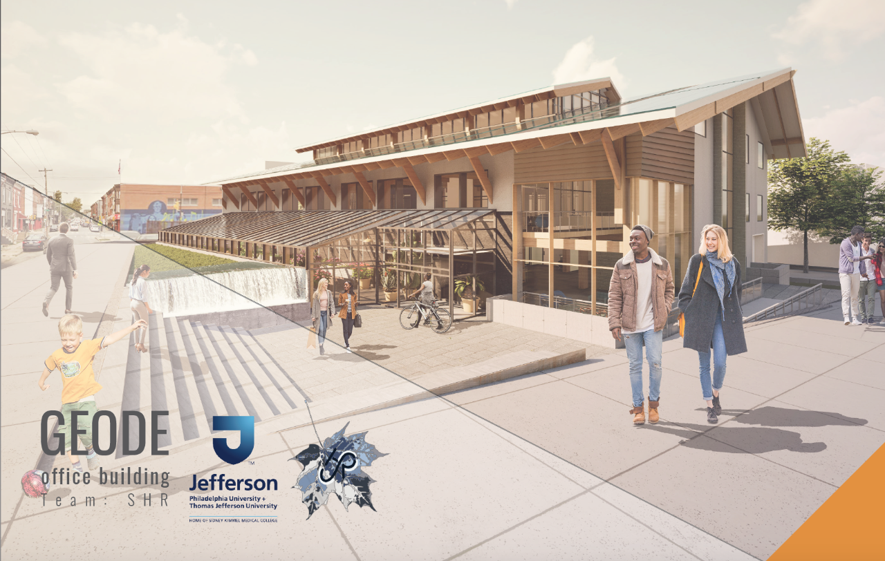 A rendering of the students' Geode project.