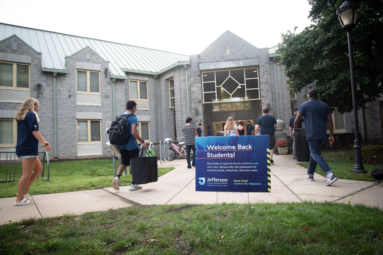 Scenes from Convocation and move-in day
