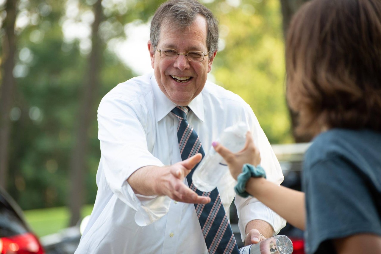Scenes from Convocation and move-in day