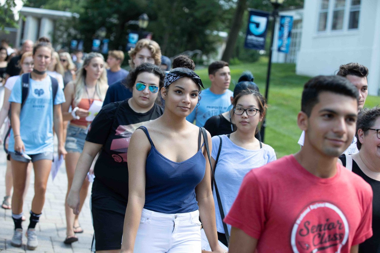 Scenes from Convocation and move-in day