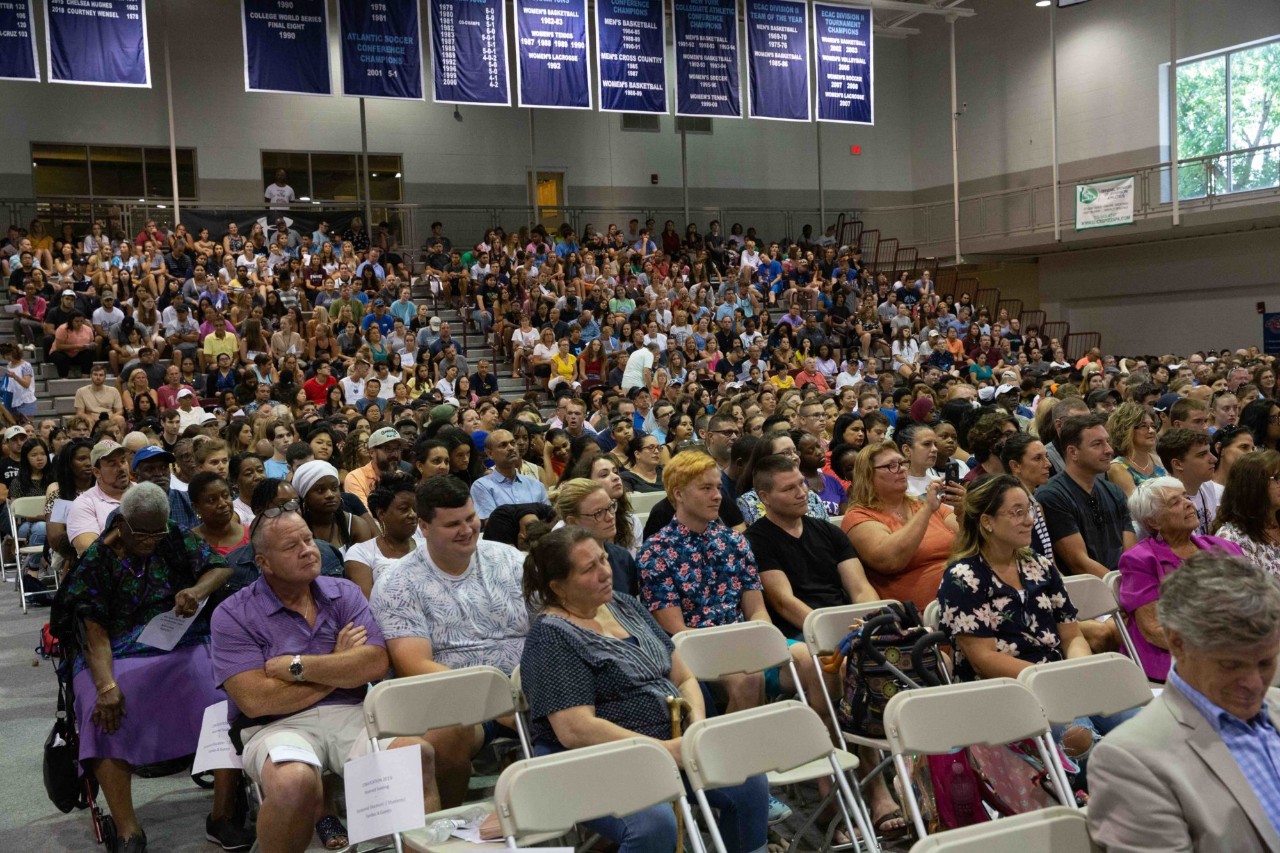 Scenes from Convocation and move-in day