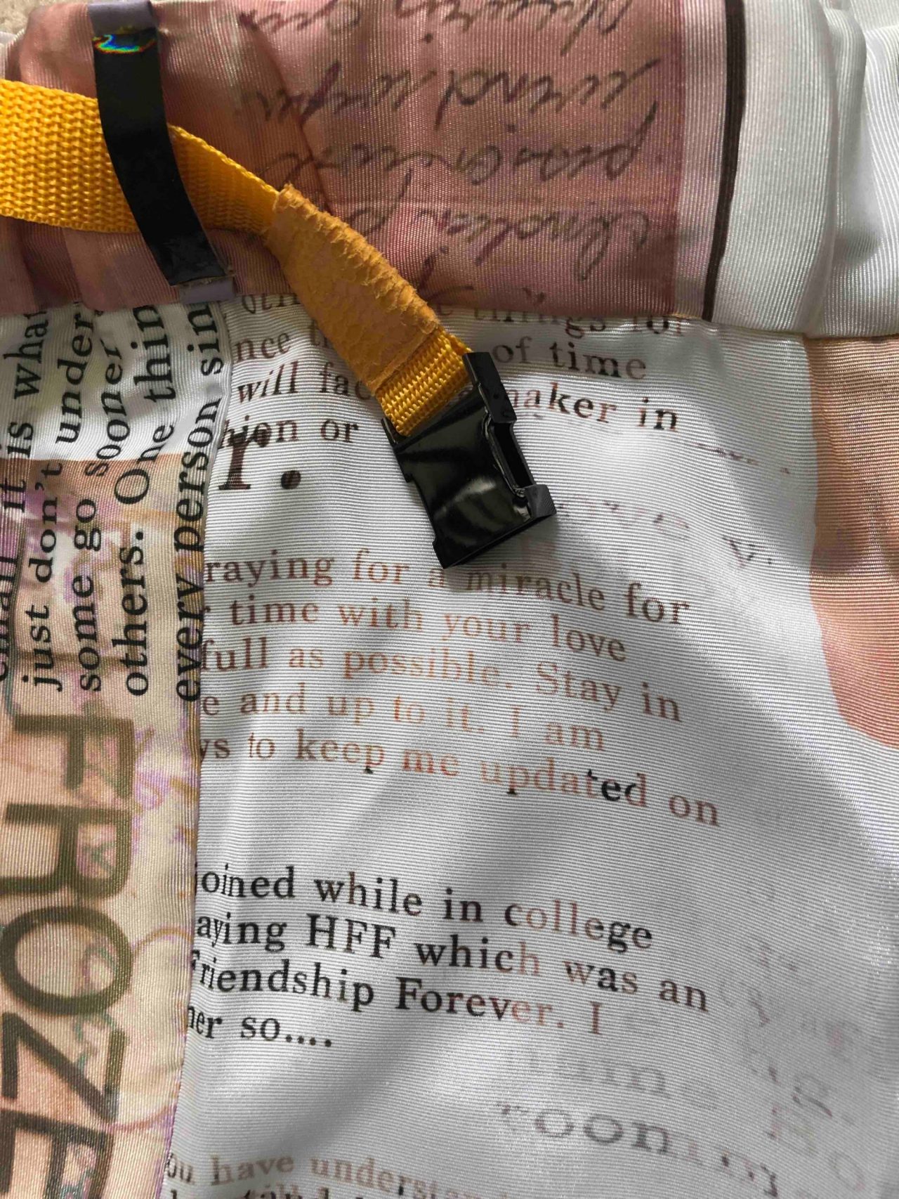 Close up of design