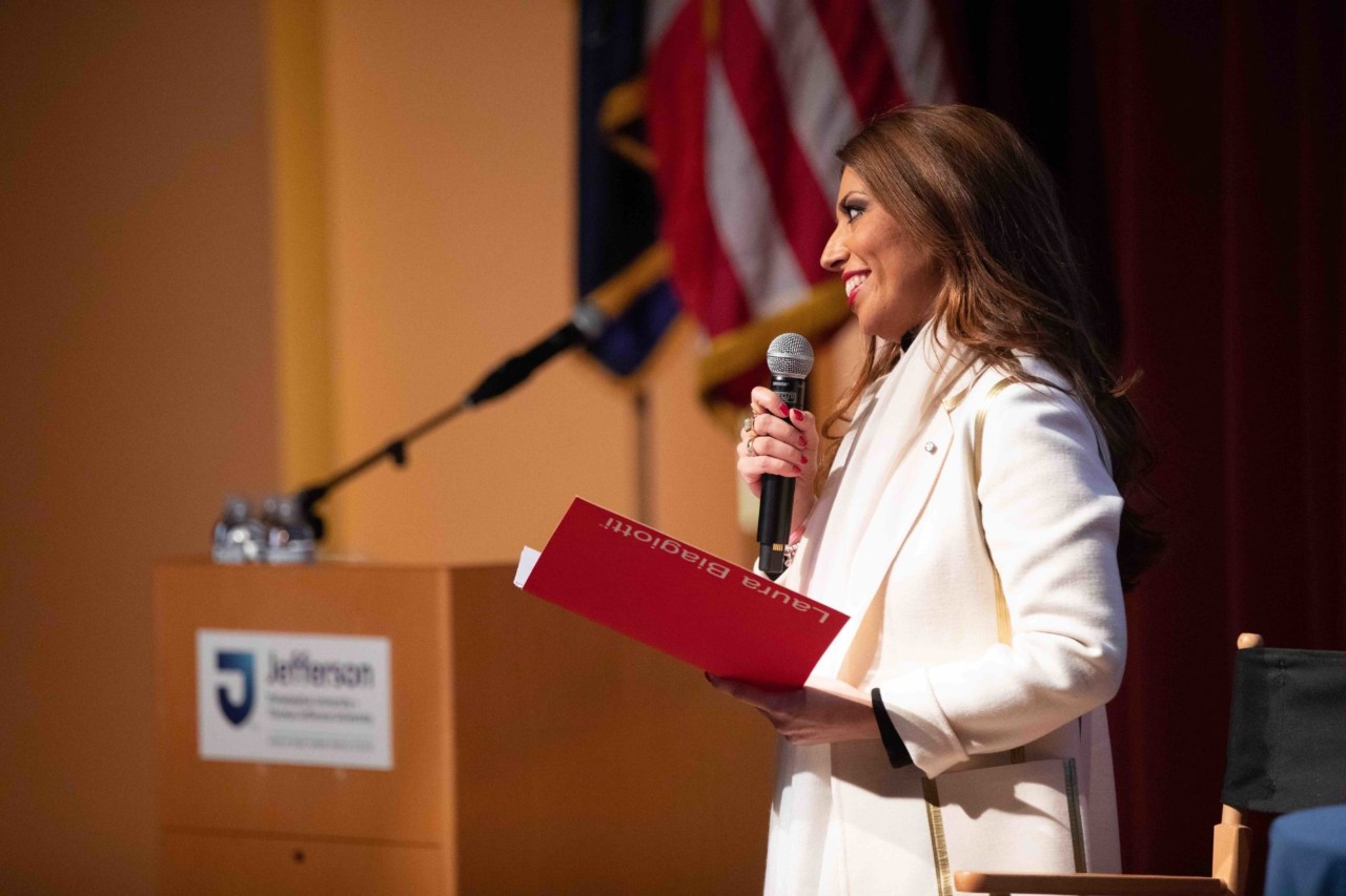 Lavinia Biagiotti Cigna presents Jefferson Philadelphia University Honors Lecture