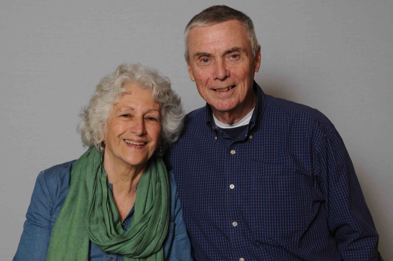Headshots of Bill and Nora