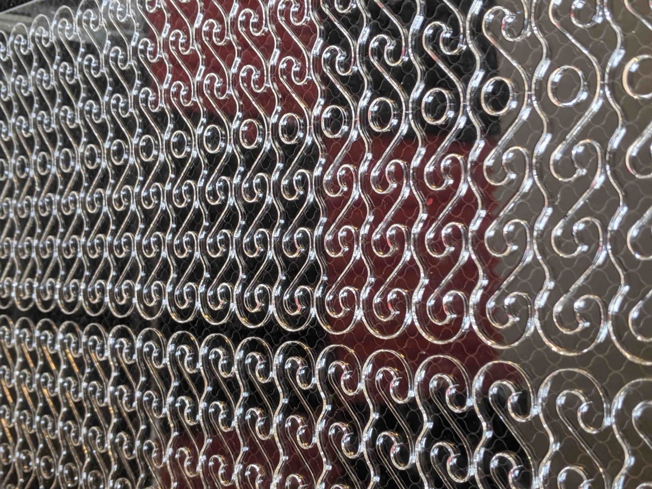 Close up photo of rows of ear savers