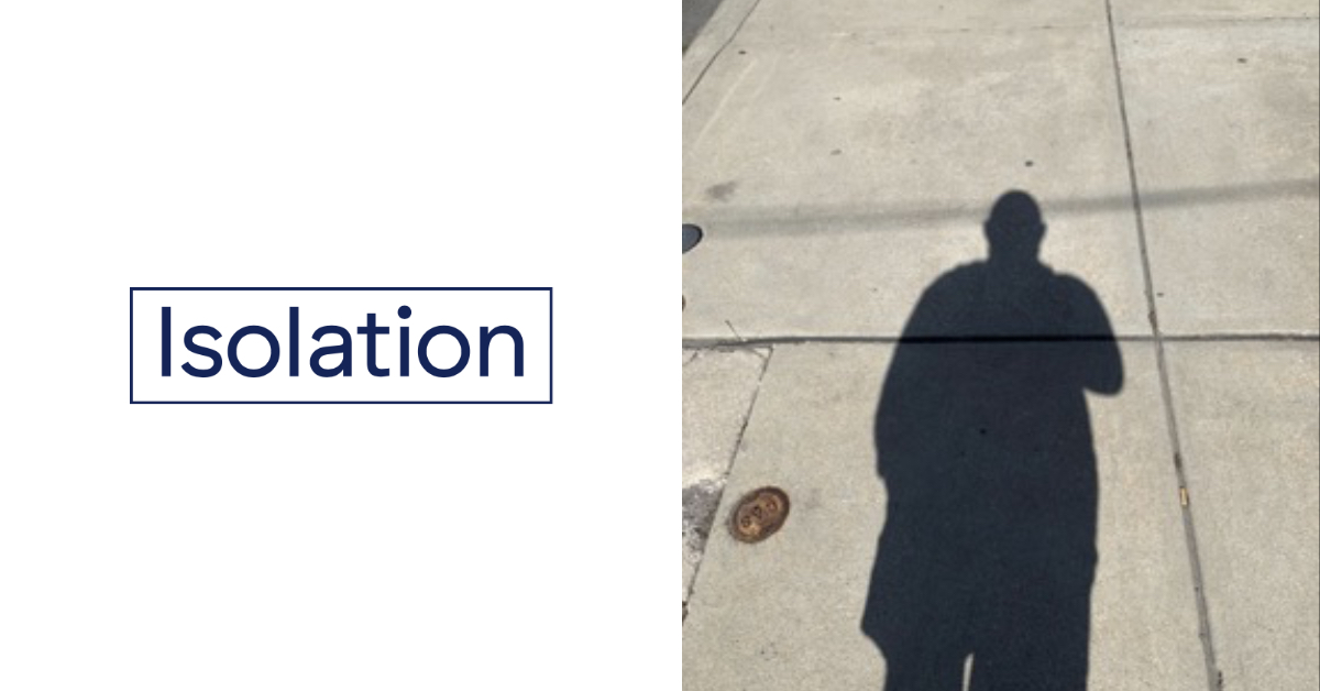 shadow on sidewalk