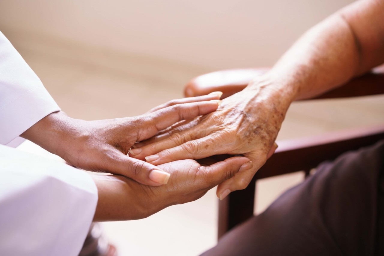 Senior Woman Talking With Doctor