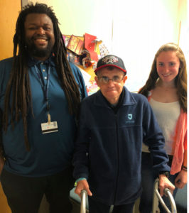 Patient enrolled in hotspotting program