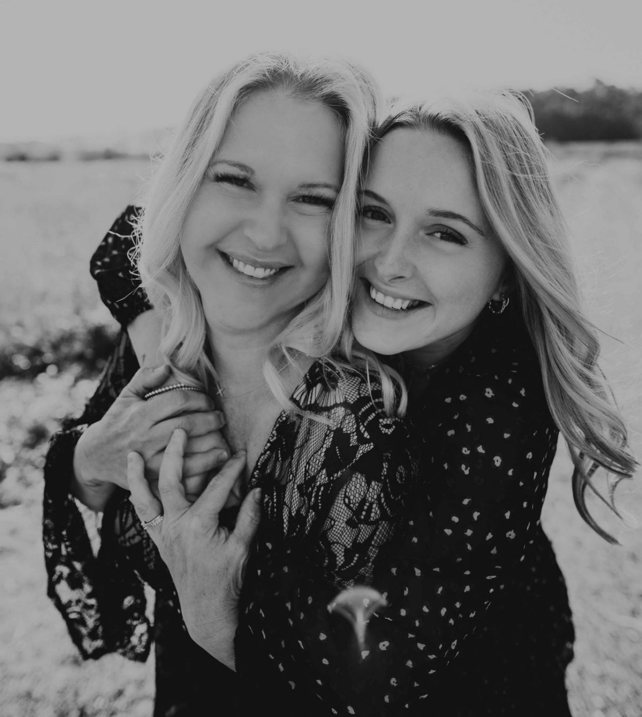 Jamye Kagel with her mom Pamela