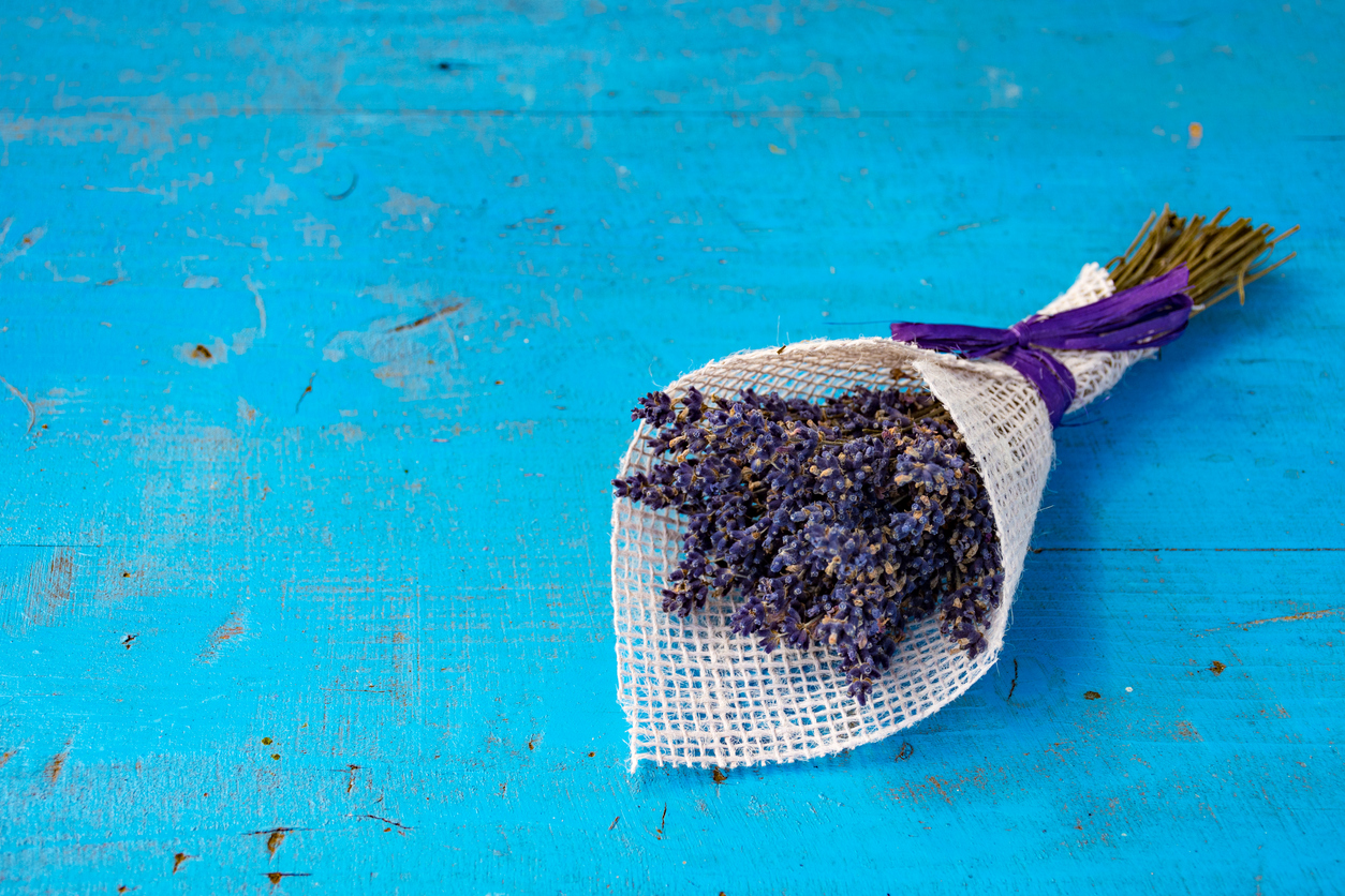 bouquet of lavender flowers