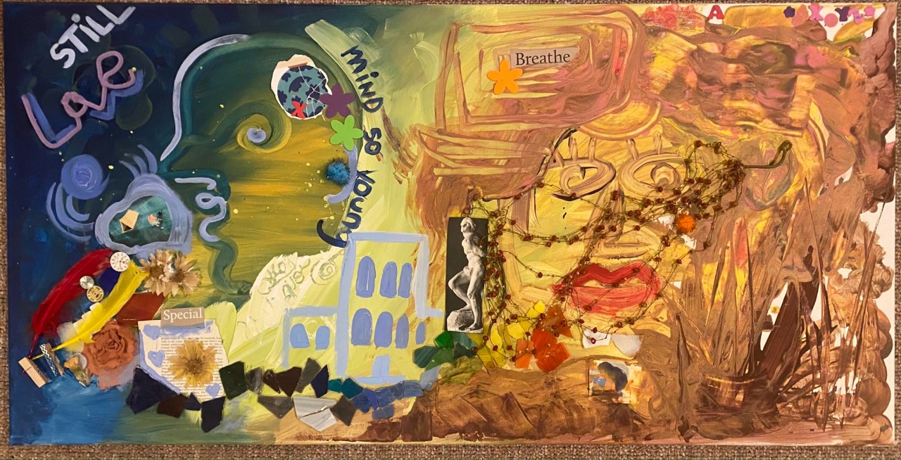 “Childlike With a Taurus Sun Sign” by student Kelsey Paparo