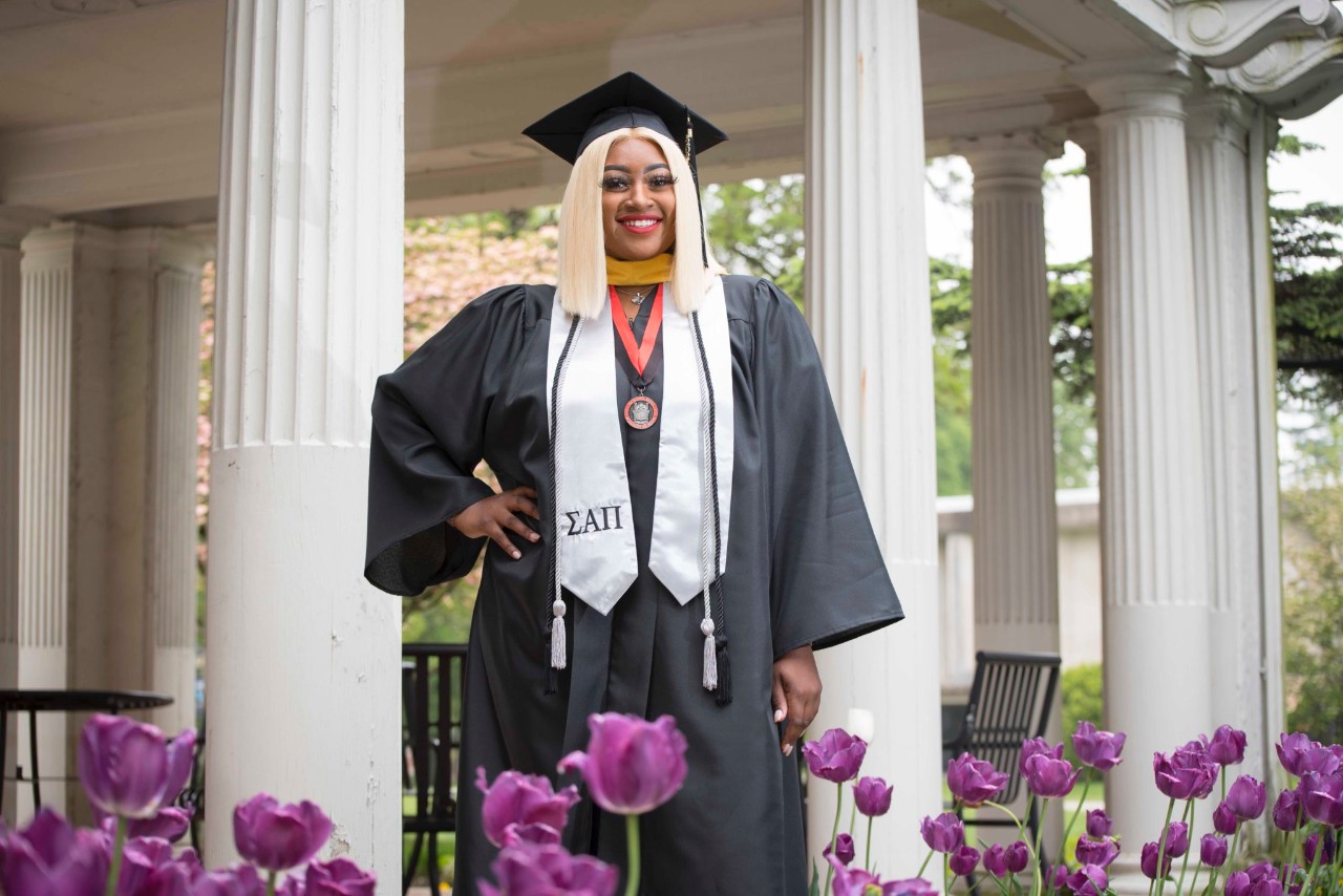 Student Amirah Hutchinson