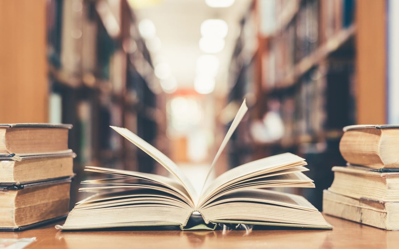 library book in library