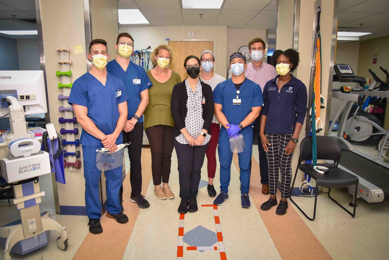 Group photo of the pro bono clinic team