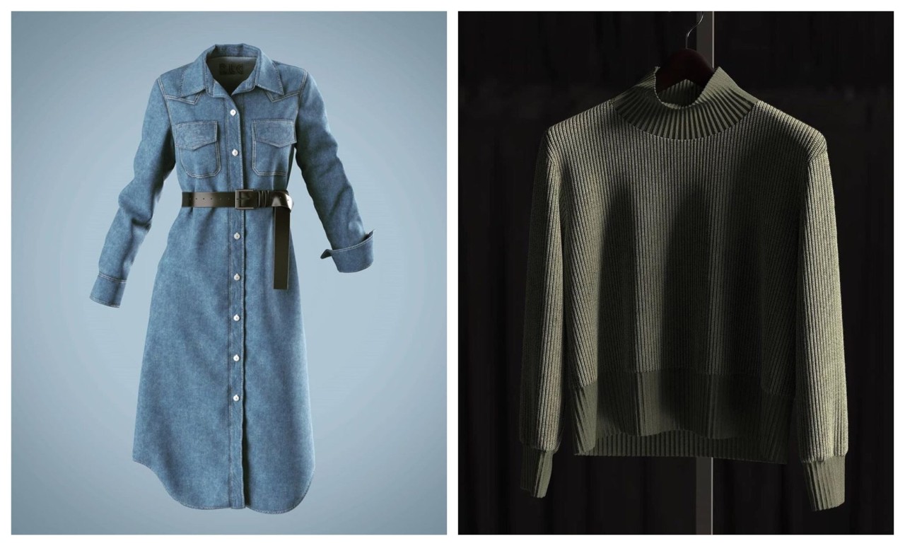 Examples of digital fashion